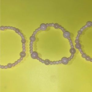 Rose Quartz Beaded Bracelet